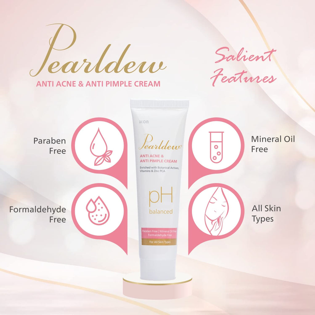 Pearldew Anti Acne & Anti Pimple Cream - 25 Gms