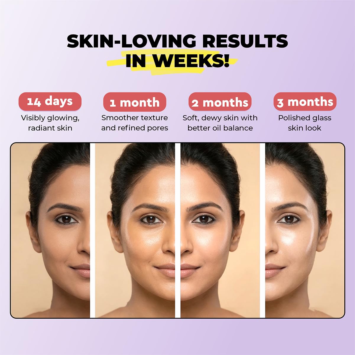 Cureveda Collagen Builder Glow Powder for Brighter & Youthful Skin, Plant-Based Supplement with Rose Water, Veg Beauty Protein, Evening Primrose 100IU, No Added Sugar, 225gm