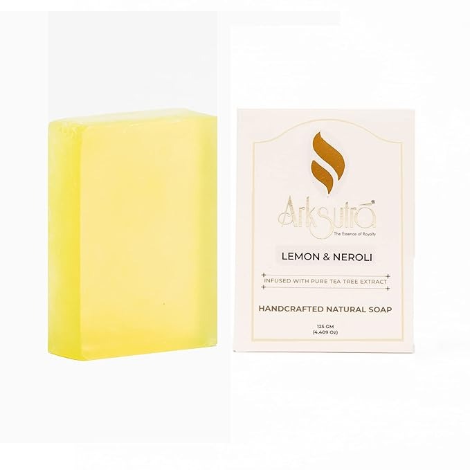 Arksutra Lemon & Neroli Soap - 125 gms (Pack of 2)
