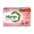 Margo Neem Naturals Soap Enriched With Almond Oil & Rose - 100 gms (Pack of 5)