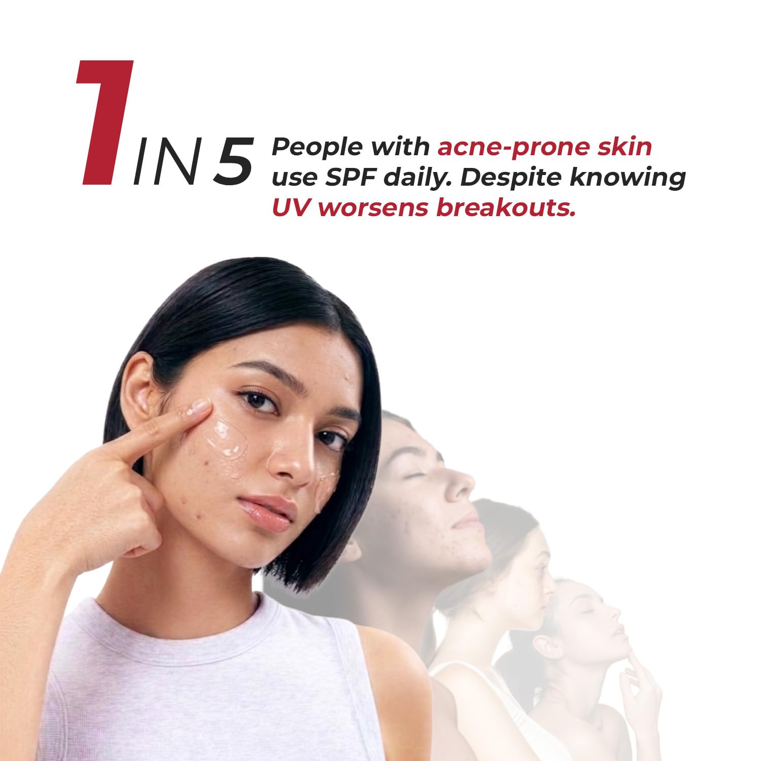 Eclipse Solaire SeboResolv Acne Clarifying SPF 50 PA++++ (UVA, UVB, IR & BR) | No white cast | Non-greasy | Oily/Acne prone skin 60ml