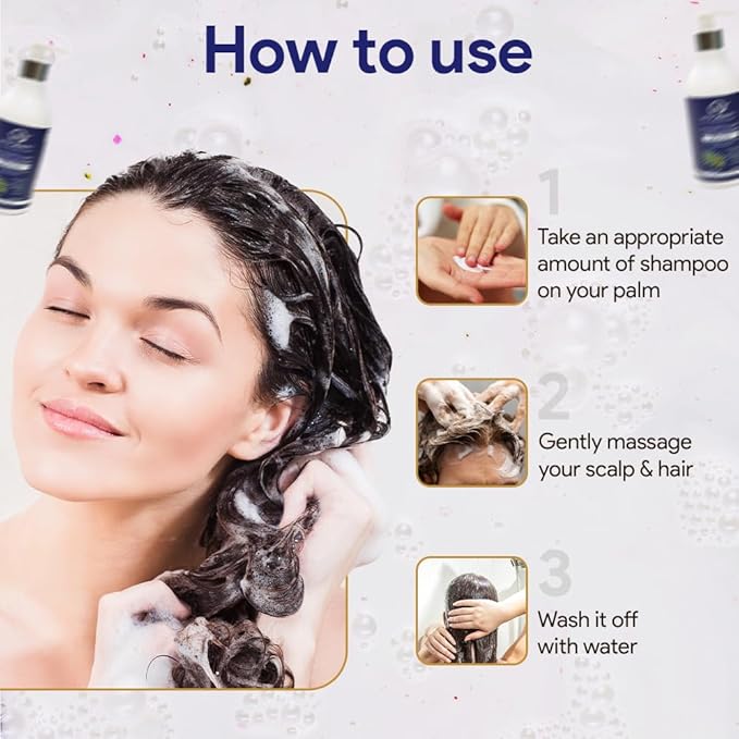 Vamp Beauty Saw Palmetto & Biotin Hair Strengthening Shampoo - 300 Ml