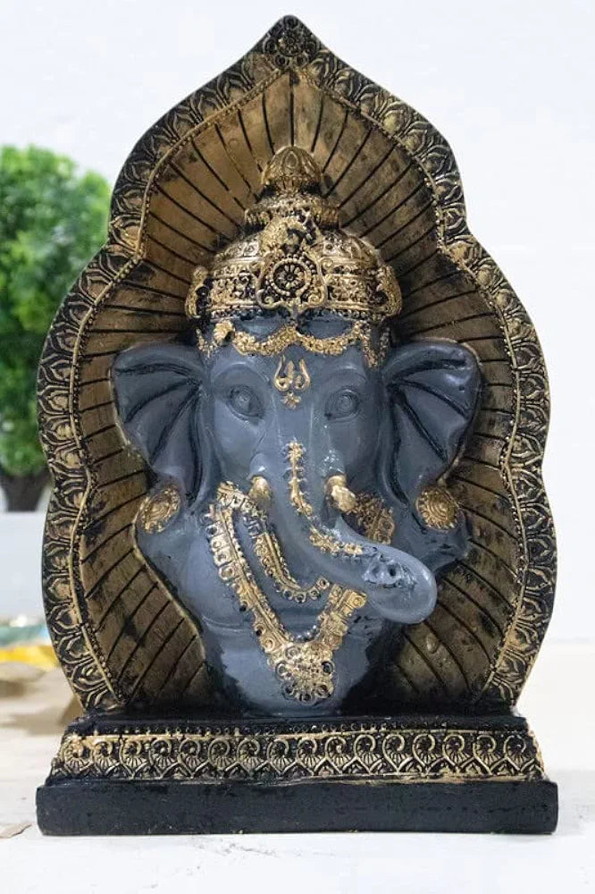 Jaipur Ace Beautiful Vinayak Ji Shri Ganesh Size - 6 X 6 X 15 Cm Cave Ganesha