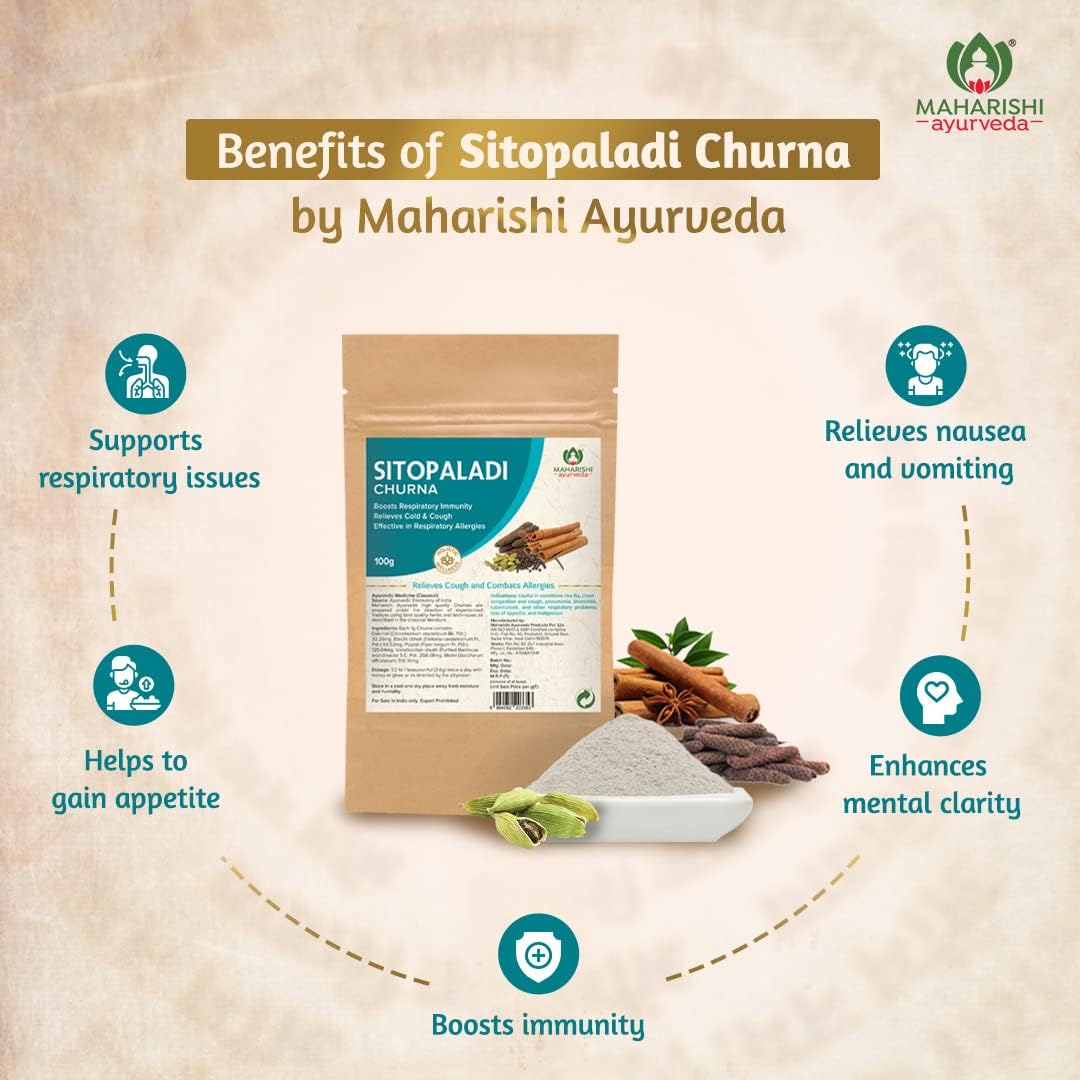 Maharishi Ayurveda Sitopaladi Churna 100 gm