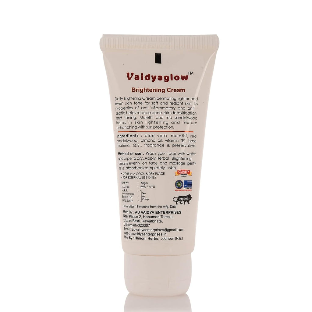 Vaidya Glow Daily Brightening Cream With Spf-30 (50Gm)