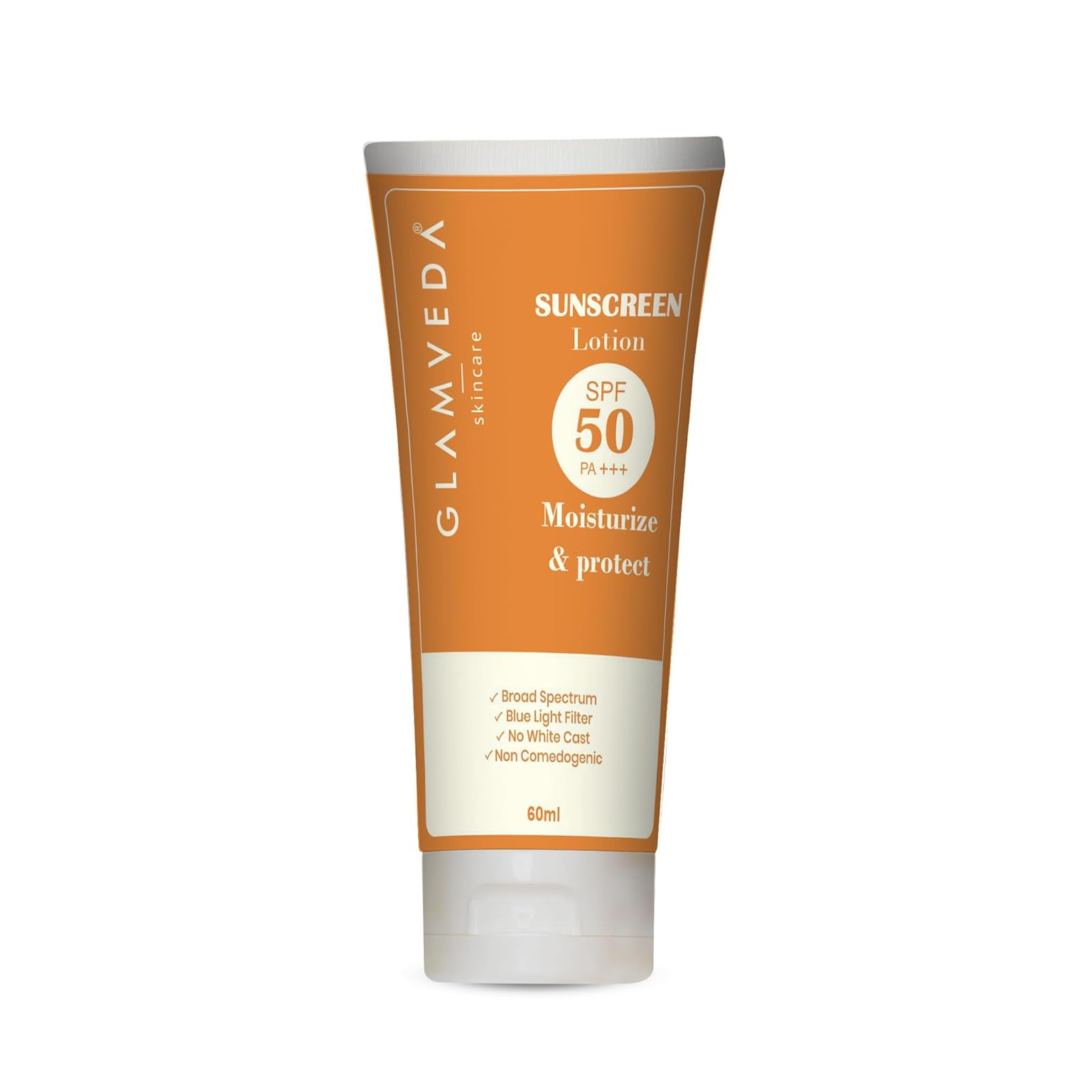 Glamveda Hybrid Sunscreen Lotion Spf 50 PA+++ - 60 ml