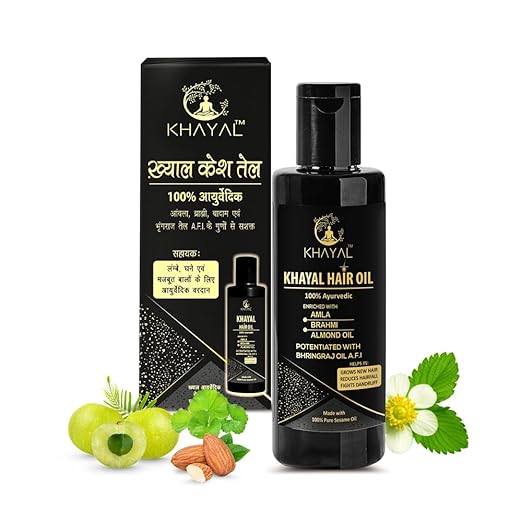 Khayal Hair Oil No Mineral Oil No Chemical - 90 ml