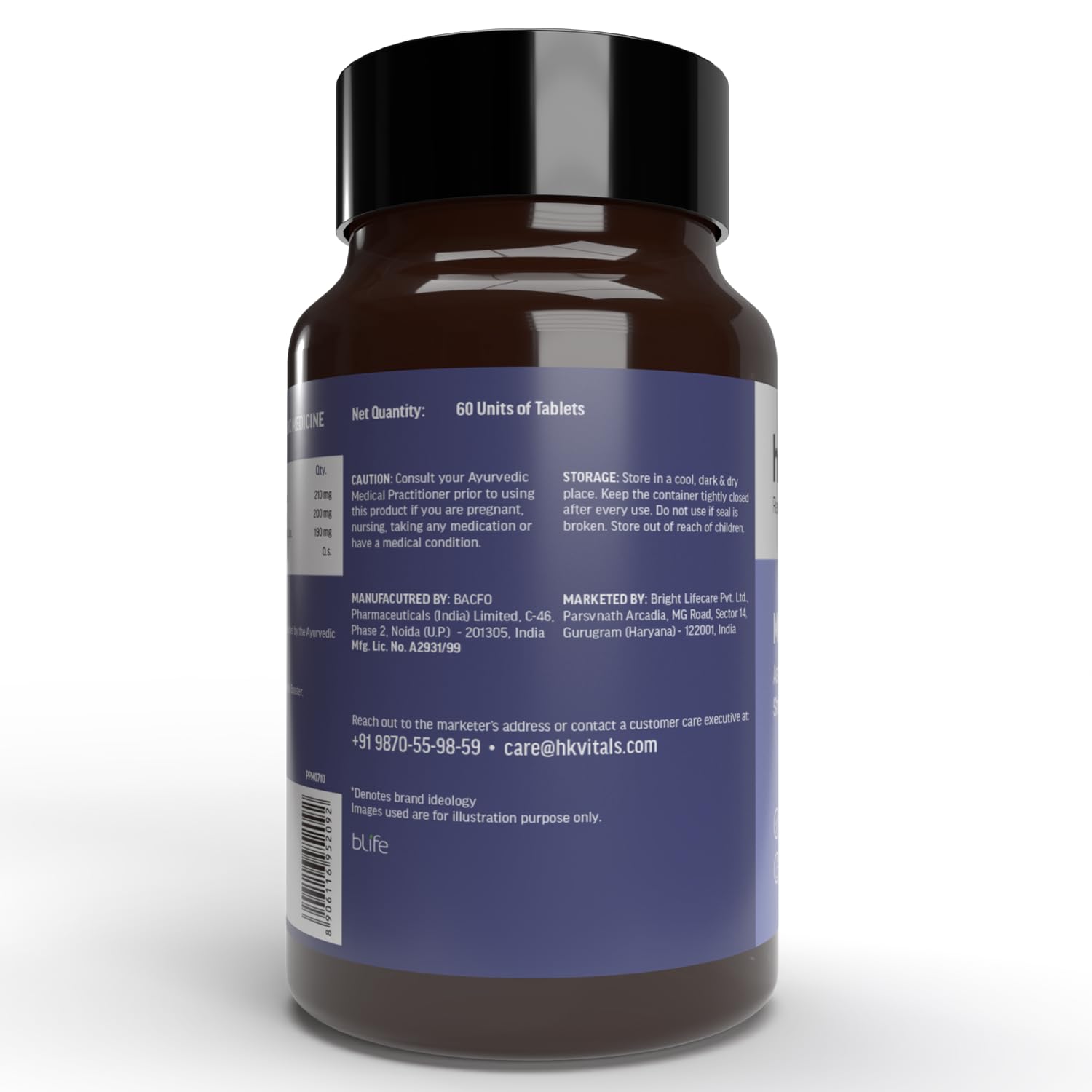 HealthKart hk vitals Muscle Builder (60 Tablets) | Blend of Ashwagandha, Shatavari and Safed Musli | For Immunity, Muscle Strength and Vitality