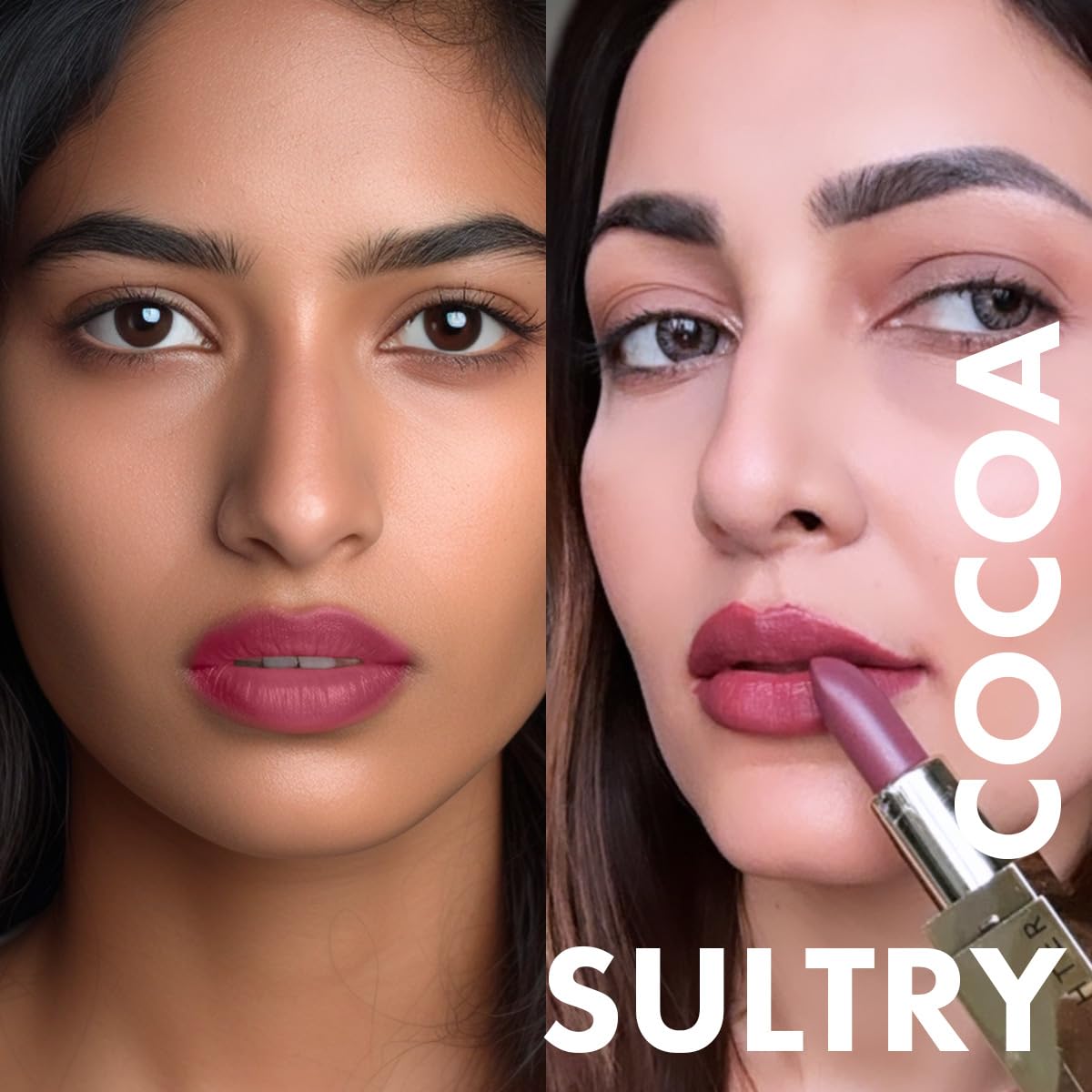 Daughter Sultry Cocoa 100% Vegan Natural Lipstick, Pigmented Lightweight Lip Color - 4 Gms