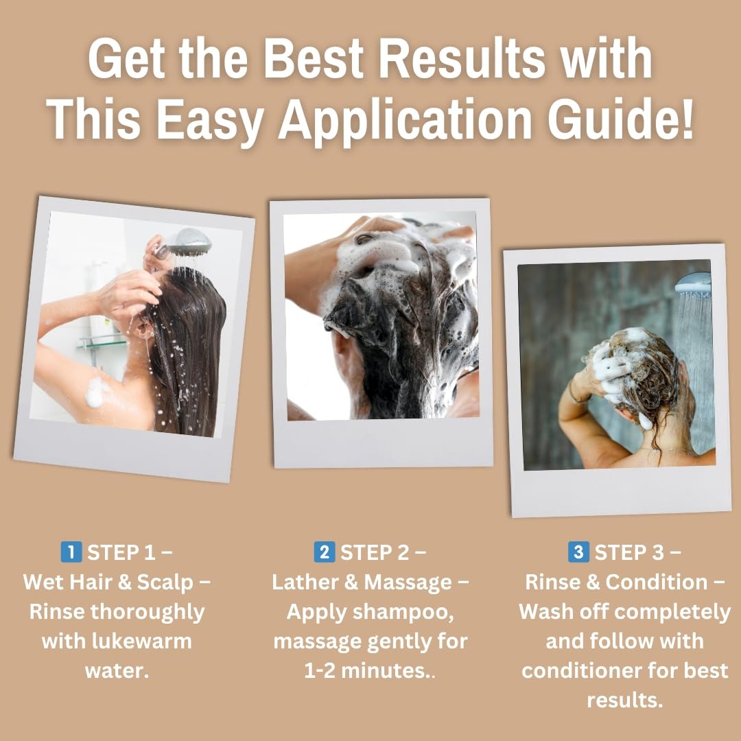 Greenviv 1% Argan Oil + 1% Silk Protein + 1% Wheat Protein Anti-Frizz Shampoo - 200 ml