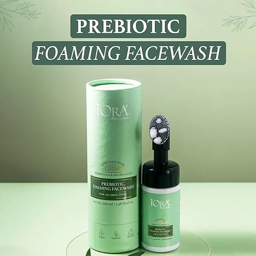 Iora Prebiotic Foaming Face Wash - 100 ml