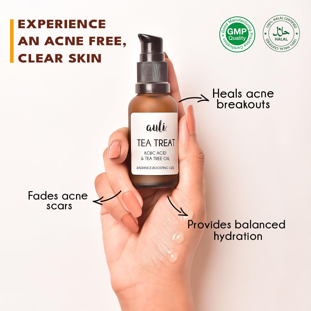 Auli Tea Treat Radiance Boosting Gel - 30 ml