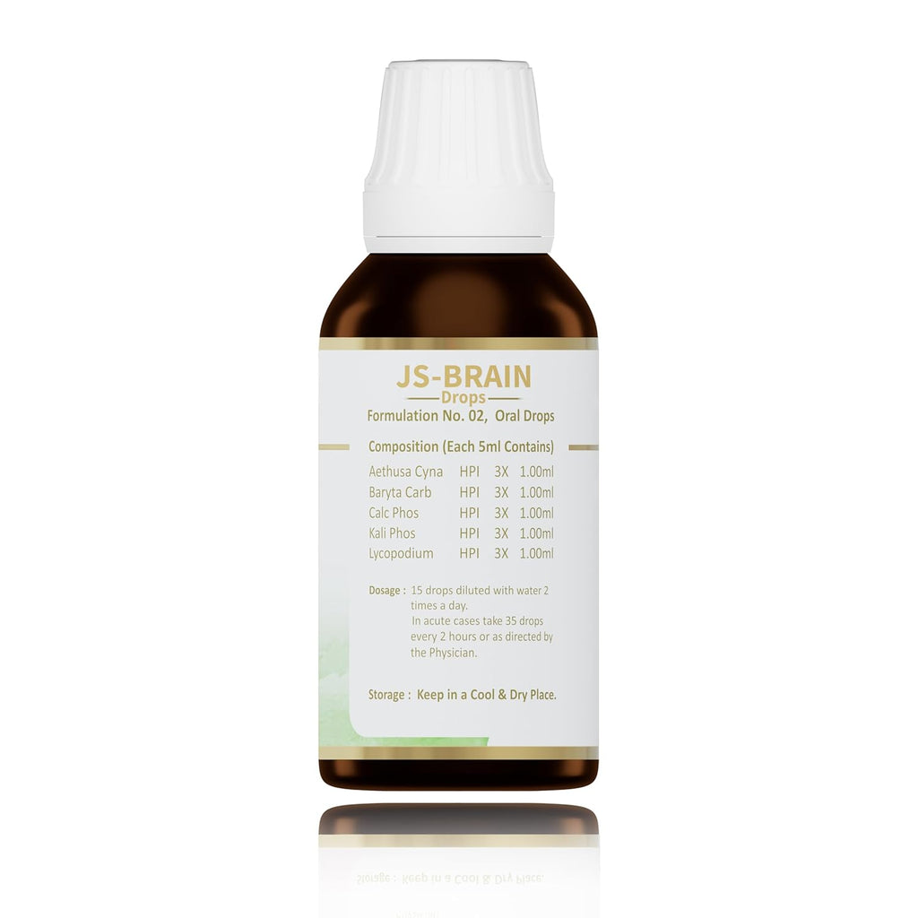 Jeena Sikho Brain Drop | Ayurvedic Brain Booster Drops - 30 Ml
