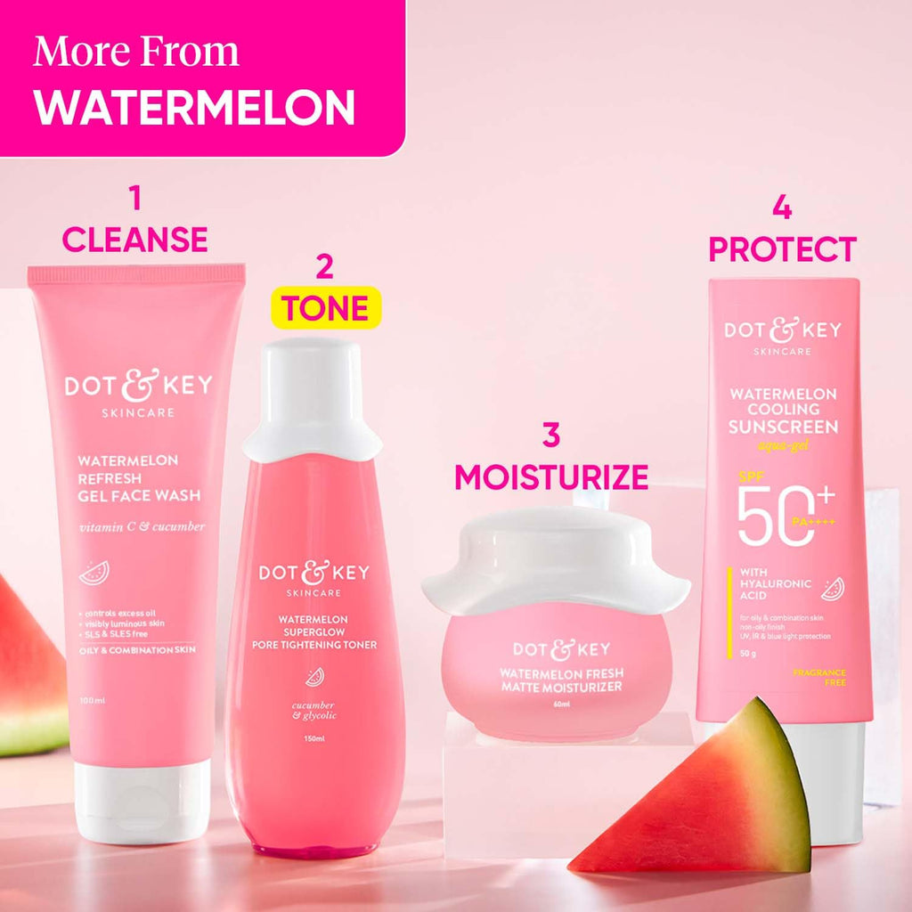 Dot & Key Watermelon Skin Glow Pore Tightening Face Toner -150 ml