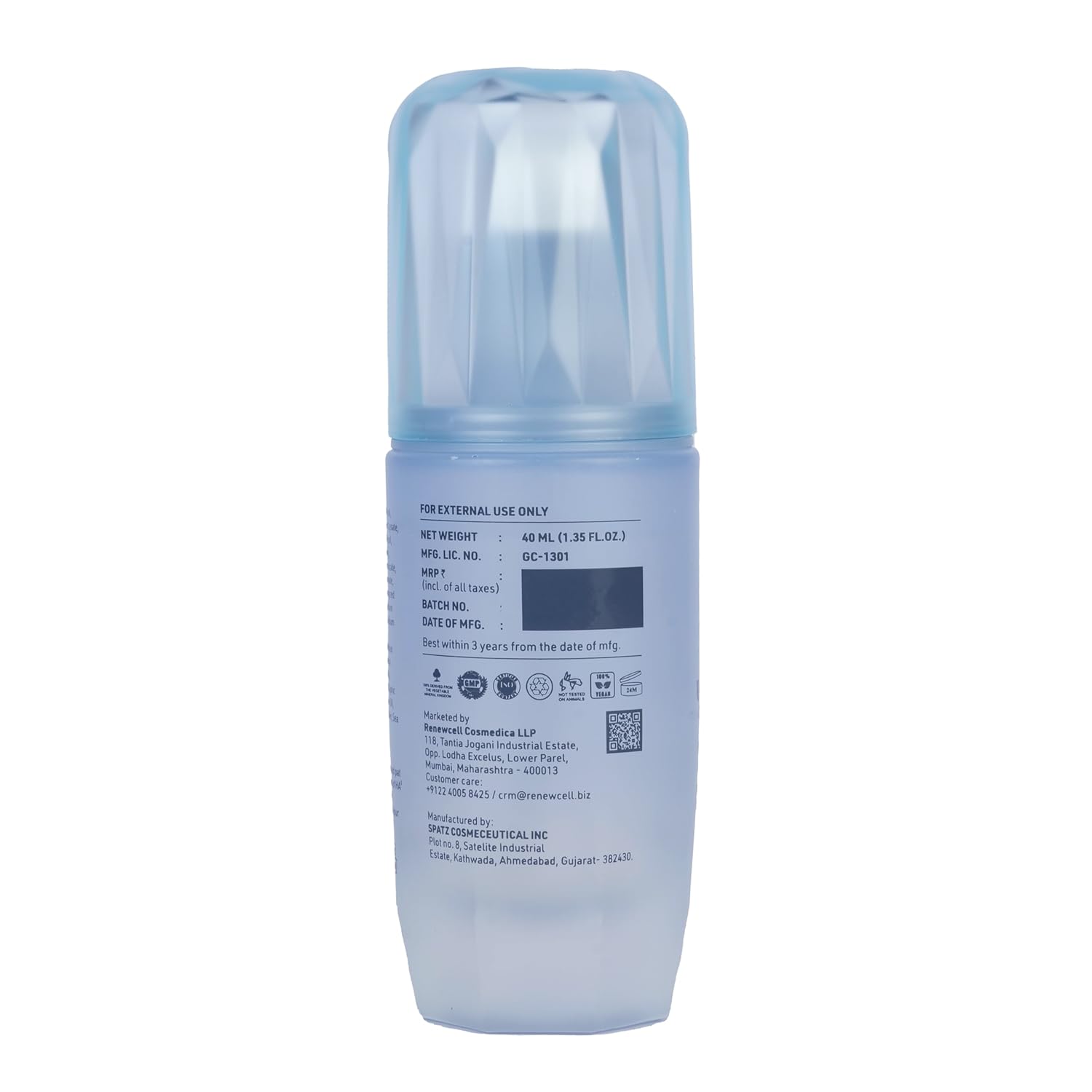 YUDERMA HAâµ Prime Serum With 5D Hyaluronic Concentrate, 40 Ml