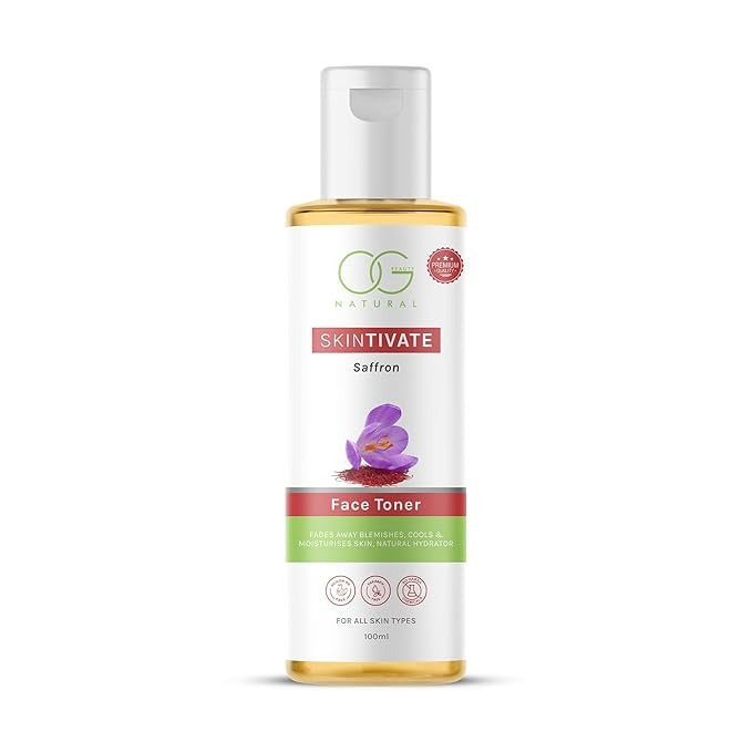 Og Beauty Natural SkinTivate Saffron Face Toner - 100 ml