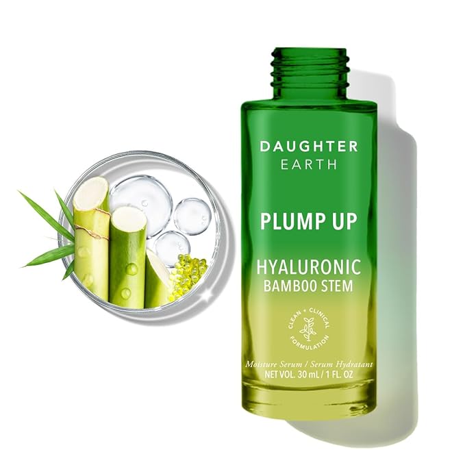 Daughter Earth Hyaluronic Acid Serum for Face | Plump Up Enriched With Multi-molecular Hyaluronic Acid - 30 Ml