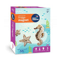 Fevicreate Diy Marine Themed Fridge Magnet Kit Turtles Seahorses and Starfishes Designs Art and Craft Kit for Kids