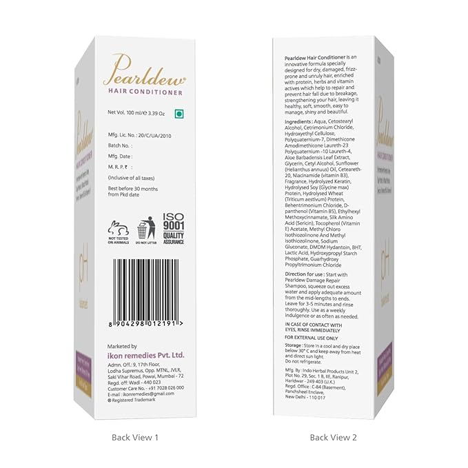 Pearldew Hair Conditioner - 100 Ml