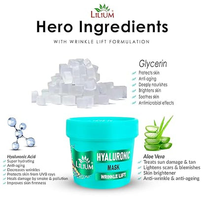 Lilium Hyaluronic Face Mask - 100 gms