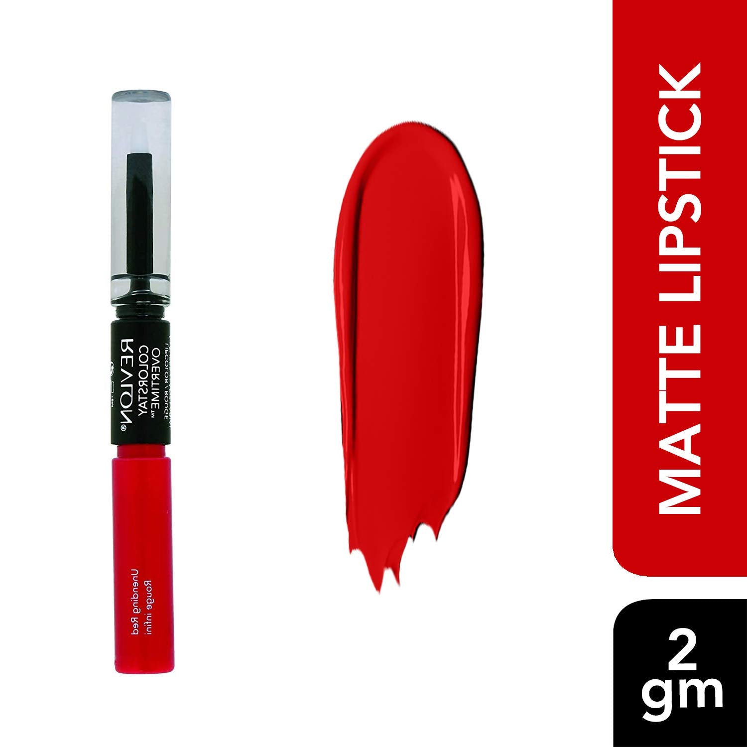 Revlon Colorstay Over Time Lipsticks, Matte Finish - Unending Red, 2ml