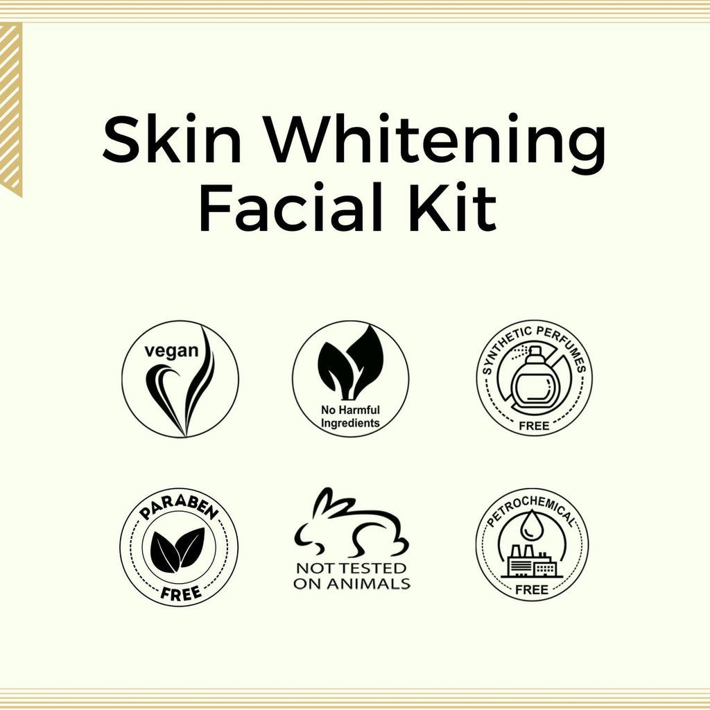 Aroma Treasures Skin Whitening Facial Kit - One-Time Use Kit for a Radiant Complexion - 30g