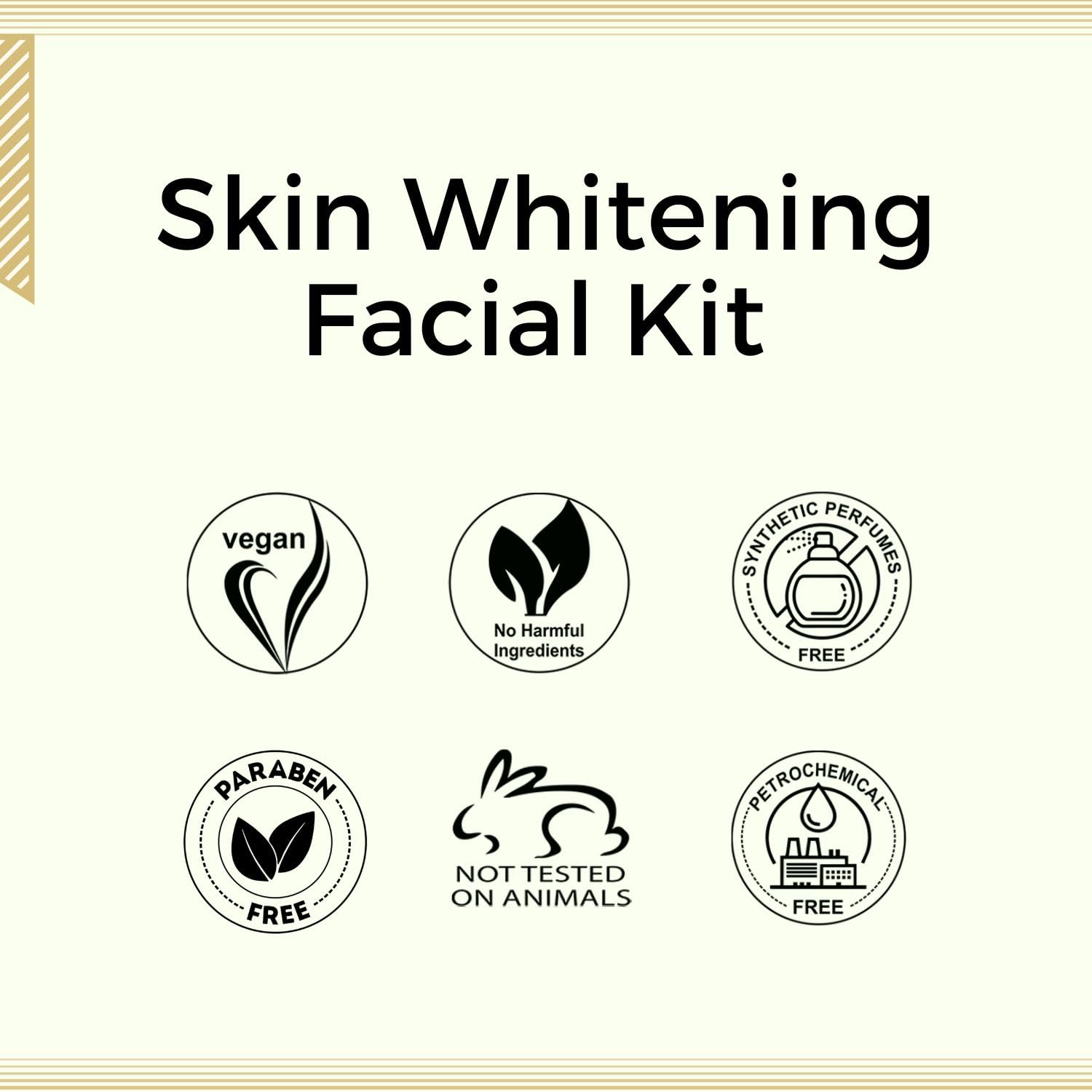 Aroma Treasures Skin Whitening Facial Kit - One-Time Use Kit for a Radiant Complexion - 30g