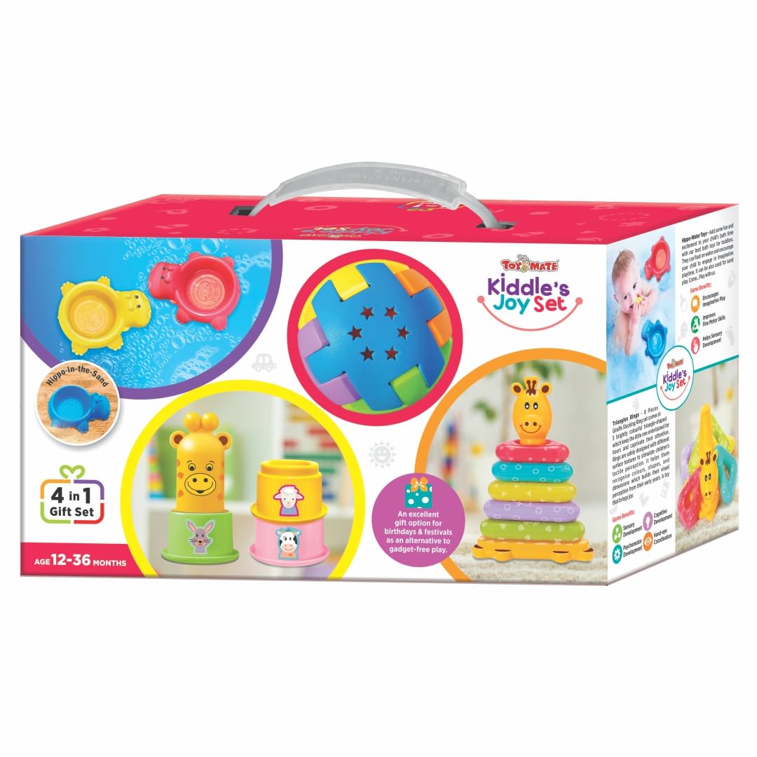 Toymate Kiddle’s Joy Set 4 in 1 Baby Toy Gift Set