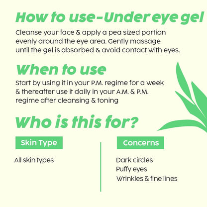 PLIX  Under-Eye Gel and SPF 50+ Guava Glow Sunscreen Combo