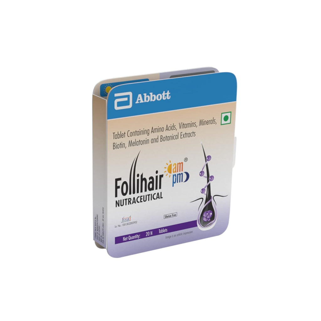 Follihair New Keratian Production Ampm (20 Count,20 Capsule)