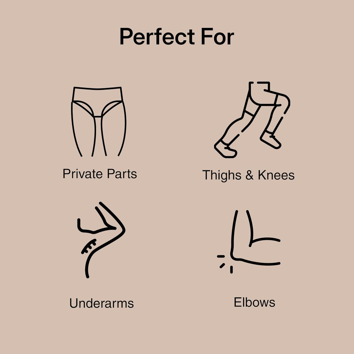 Nuutglow Intimate Brightening Cream with Vitamin C (100ml) | Reduces Dark Patches | For Private Areas, Underarms, Thighs & Knees | Unisex | Softens Skin