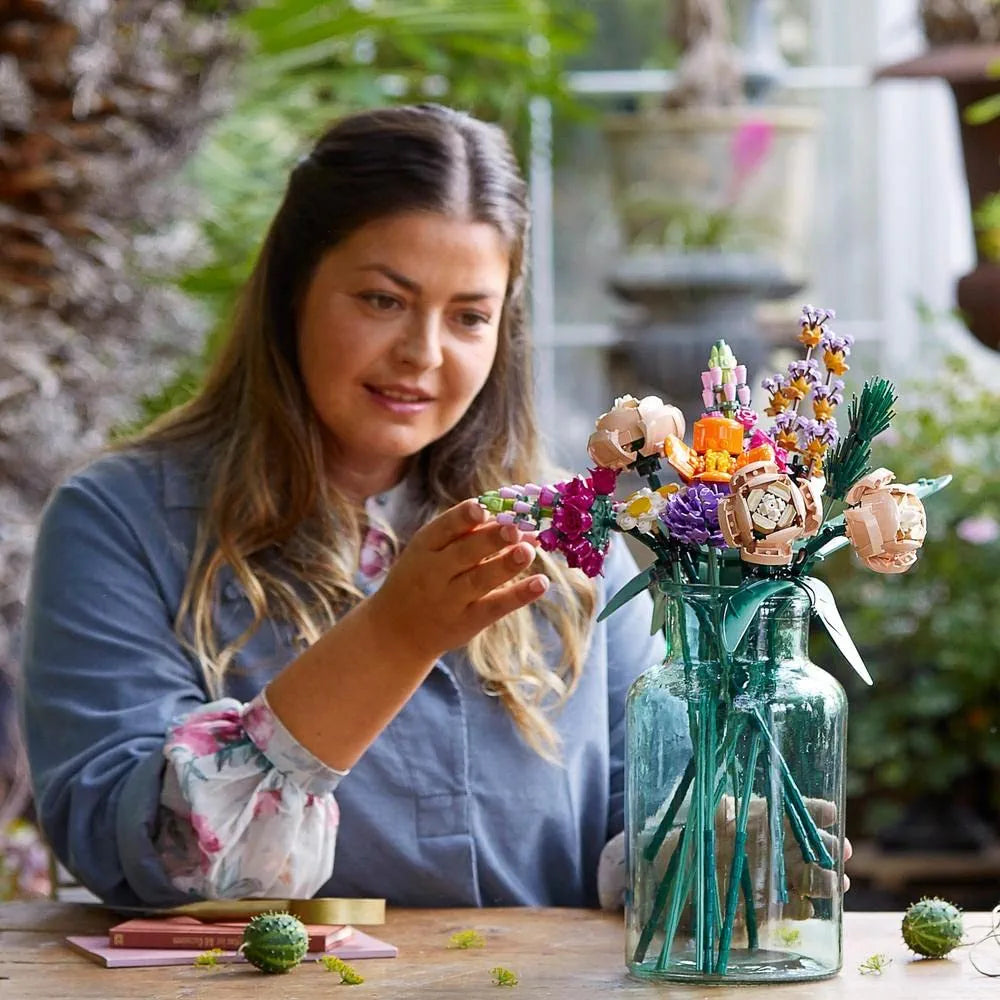 Lego Flower Bouquet 10280 Building Kit A Unique Flower Bouquet Gift and Creative Project for Adults