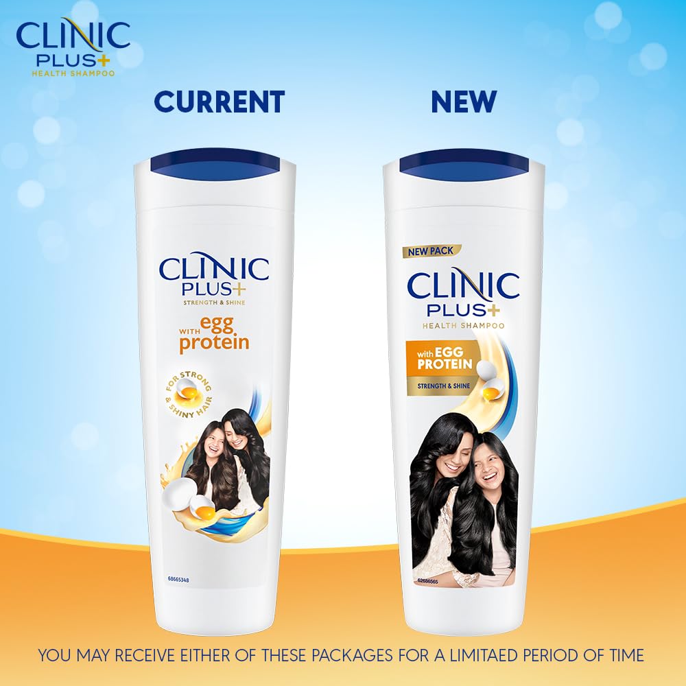 Clinic Plus Strength & Shine with Egg Protein Shampoo