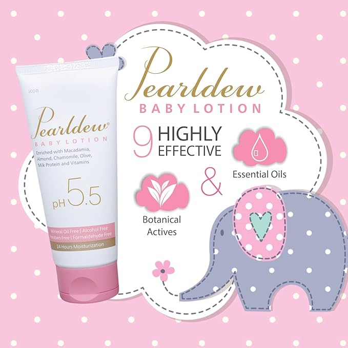 Pearldew Baby Lotion - 100 Ml | Pack of 2