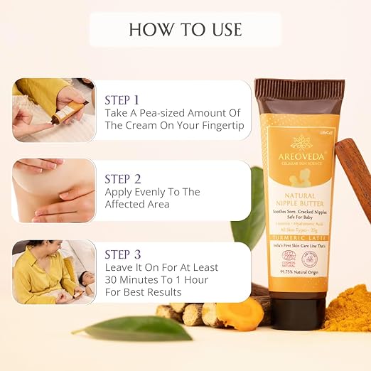 AreoVeda Natural Nipple Butter - 25 gms