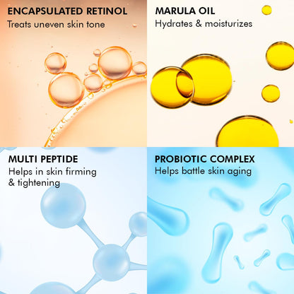 Conscious Chemist Multi Peptide Retinol Anti Aging Lightweight Night Cream - 50 ml