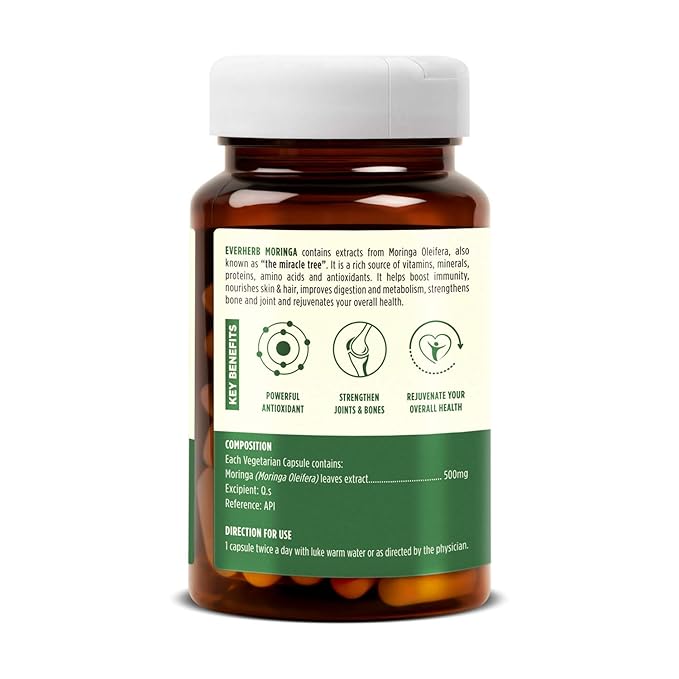 EverHerb Moringa - 60 caps
