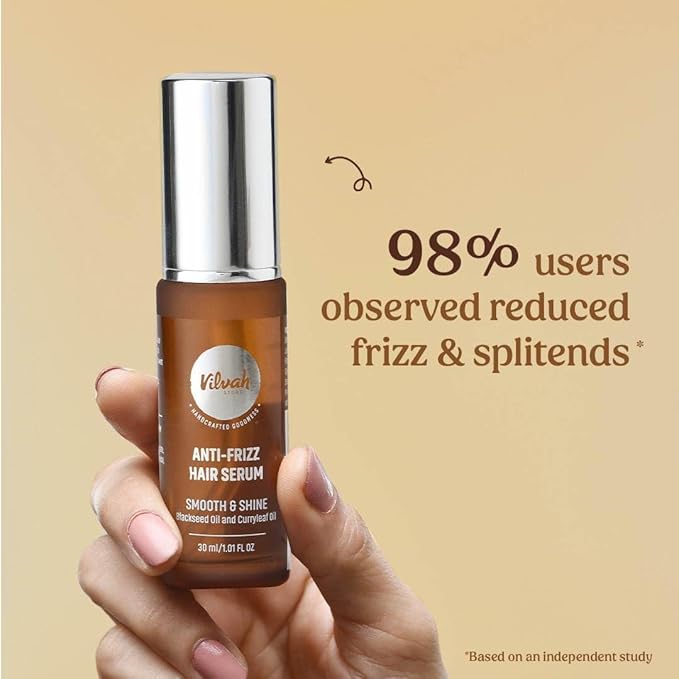 Vilvah Store Anti Frizz Hair Serum - 30 ml