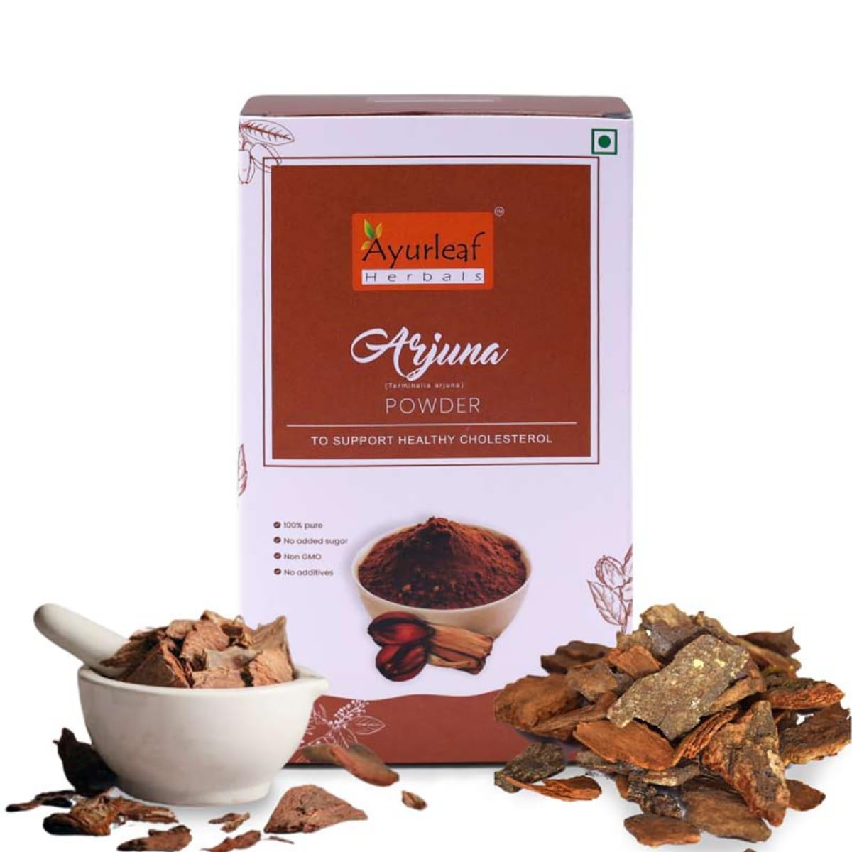 Ayurleaf Herbals Arjuna Powder - 200 Gms