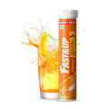 Fast&Up Charge Natural Vitamin C - 20 Effervescent Tablets, Amla Extract + Zinc for Daily Immunity | Helps to boost & Strengthens Collagen for Healthy Skin, Hair & Nails- Orange Flavour