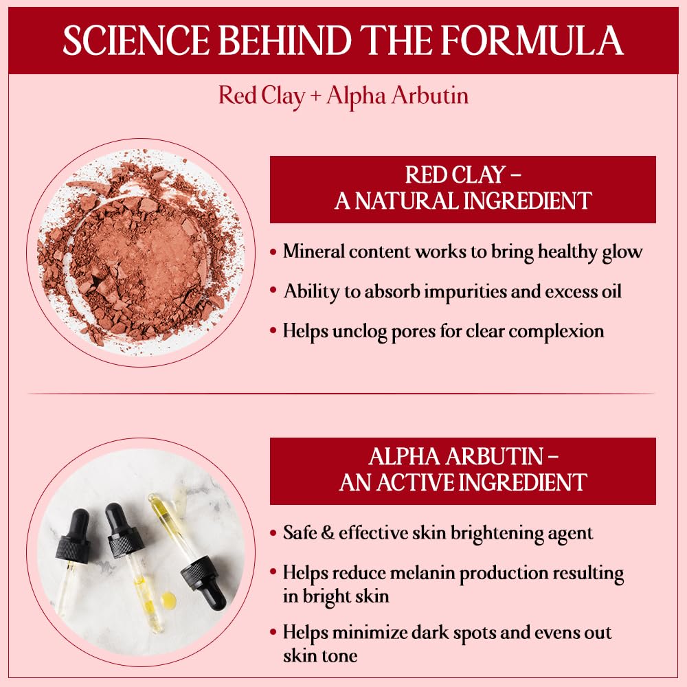 Trust Your Choice Red Face Clay Mask - 100 gms