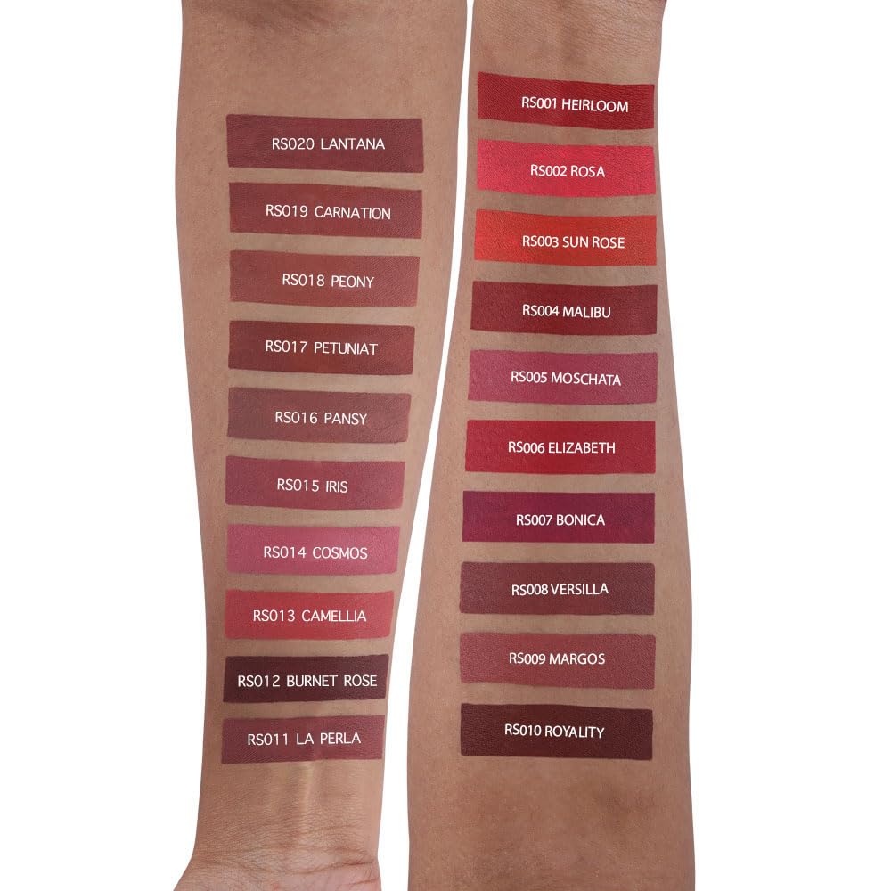 Daily Life Forever52 Velvet Rose Matte Long-Lasting Crayon Lipstick (Enriched With Rose Oil) - Hydrating Lip Color With Bold and Silky Finish Look (Malibu-04)