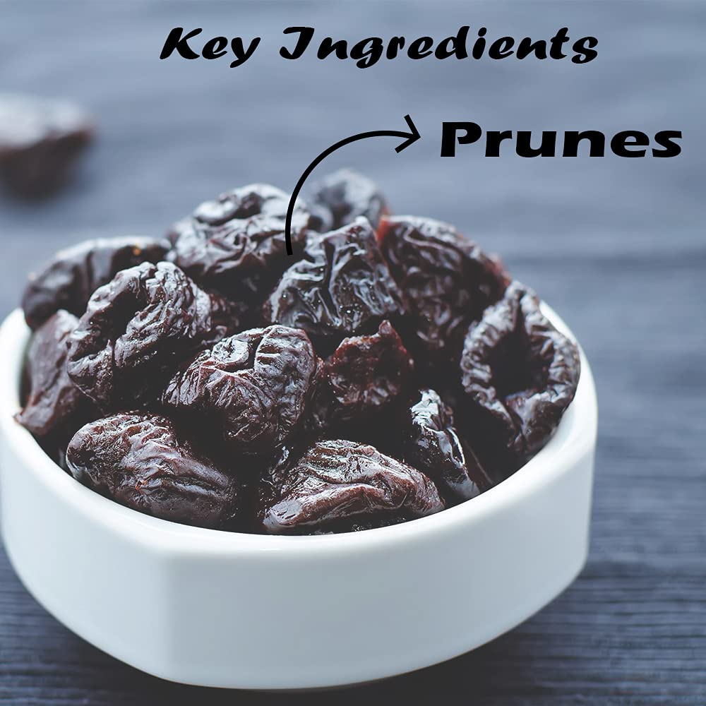 Namo Organics - Pitted Dried Prunes Without added Sugar - 250 gm - Unsweetened Dry Fruits (No Preservatives & Additives)