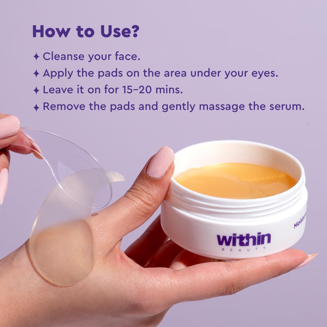 Within Beauty Moisture Sealing Under Eye Patch - 60 N
