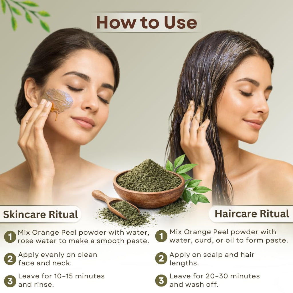 Smartdrops Indigo Powder for Hair and Skin Care | Enhances Natural Hair Color | Strengthens Hair Roots | Revitalizes Skin Tone and Brightness | Prevents Skin Dryness and Dullness | 100g (Pack-1)