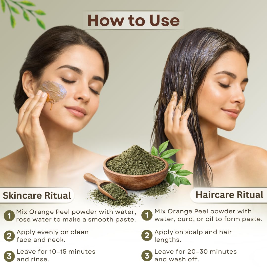 Smartdrops Indigo Powder for Hair and Skin Care | Enhances Natural Hair Color | Strengthens Hair Roots | Revitalizes Skin Tone and Brightness | Prevents Skin Dryness and Dullness | 100g (Pack-1)