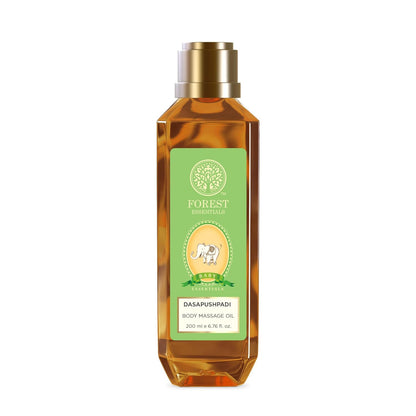 Forest Essentials Dasapushpadi Baby Body Massage Oil