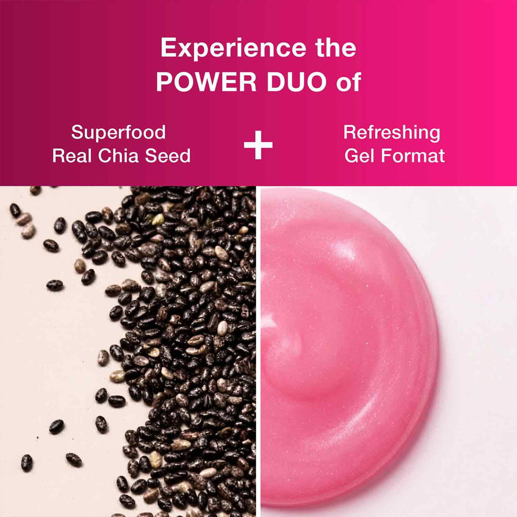 Nyle ++ Chia Seed Gel Shampoo | Infused with Real Chia Seed Gel | Refreshing Gel Format | Reduces up to 98% Hairfall | Intense Moisturising & Hair Strength | 650ml