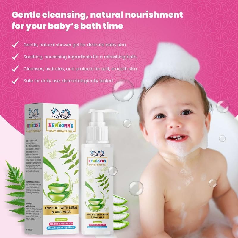 Newborn's Gentle Baby Shower Gel - 100 ml