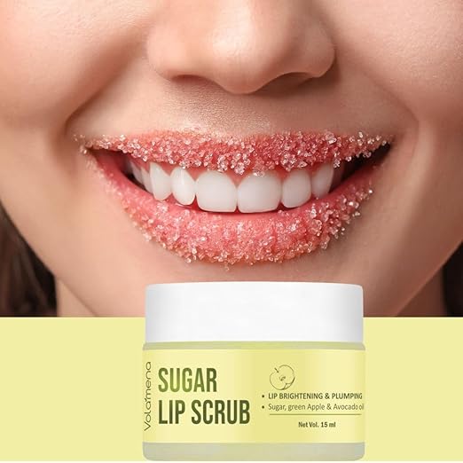 Volamena Lip Scrub with Sugar Green Apple - 15 ml